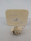 Vodafone beige wireless router EasyBox 804 with multiple LAN ports and DSL connection.