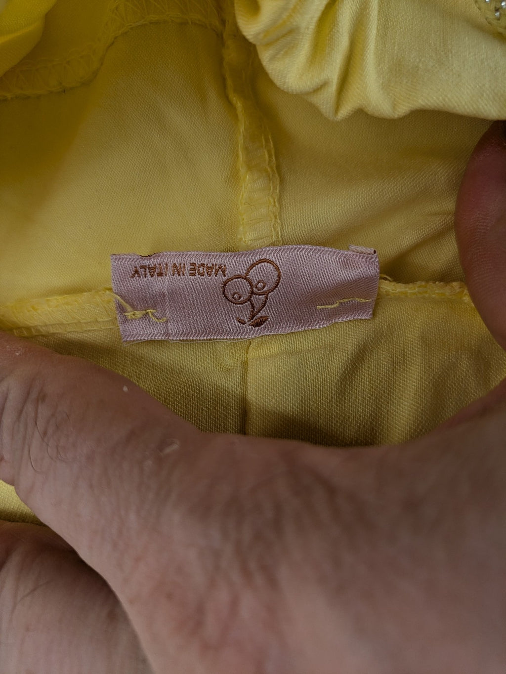 Pink Cherry pink pants soft stretch viscose with adjustable drawstring waistband.