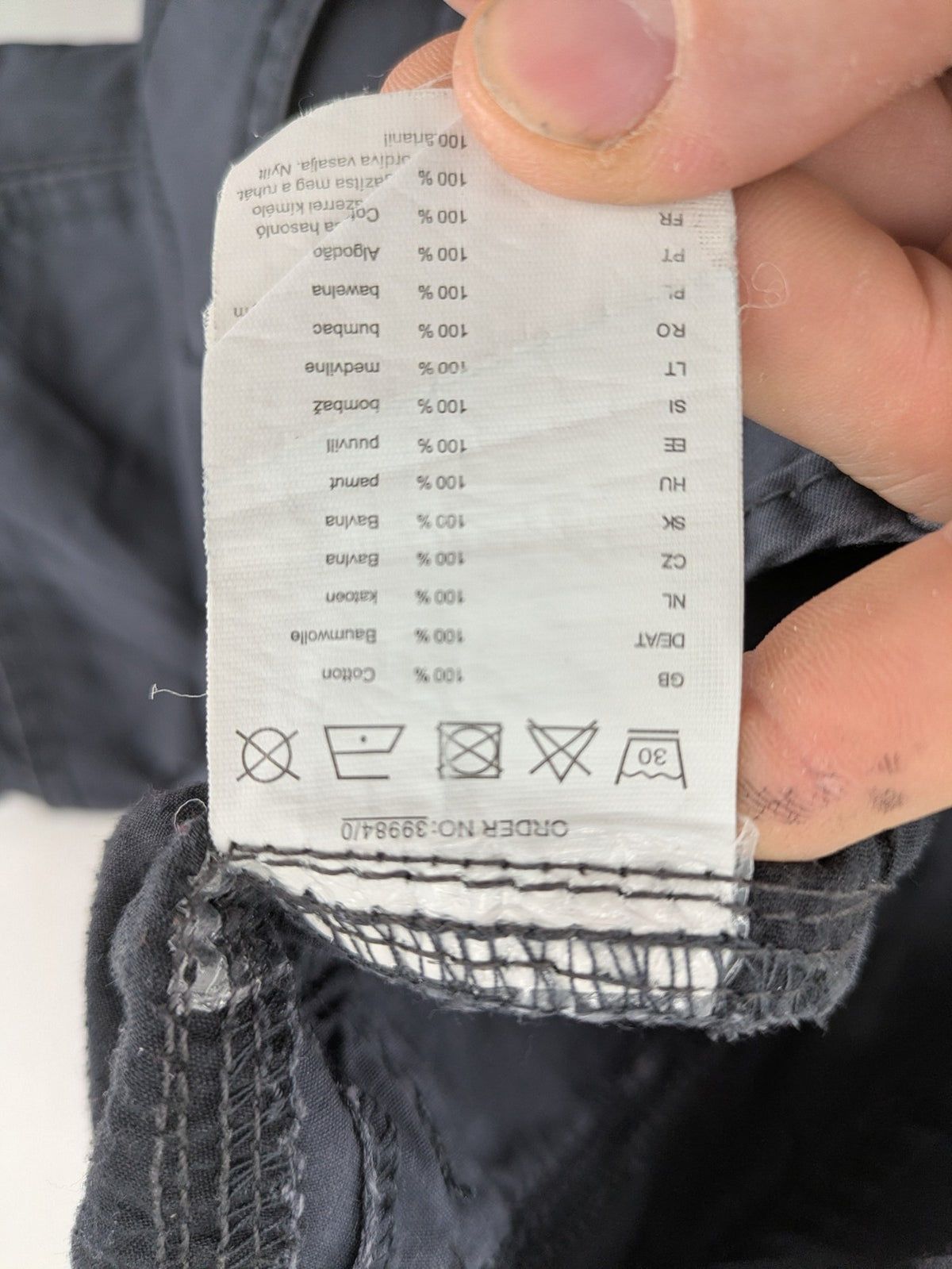 Crosswind grey cargo shorts with multiple pockets and durable cotton material.