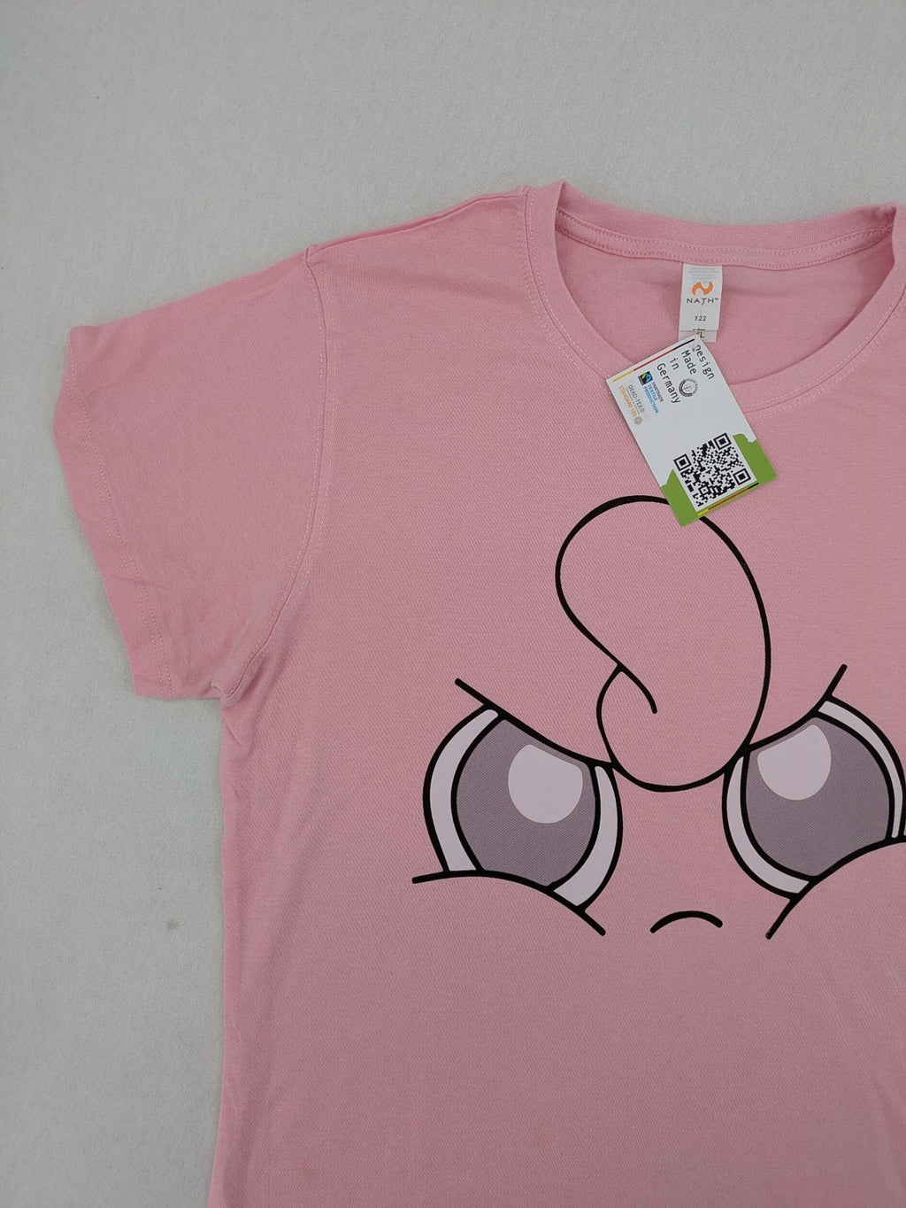 Baumwolle multi graphic t-shirt pink Jigglypuff print classic crew neck short sleeves
