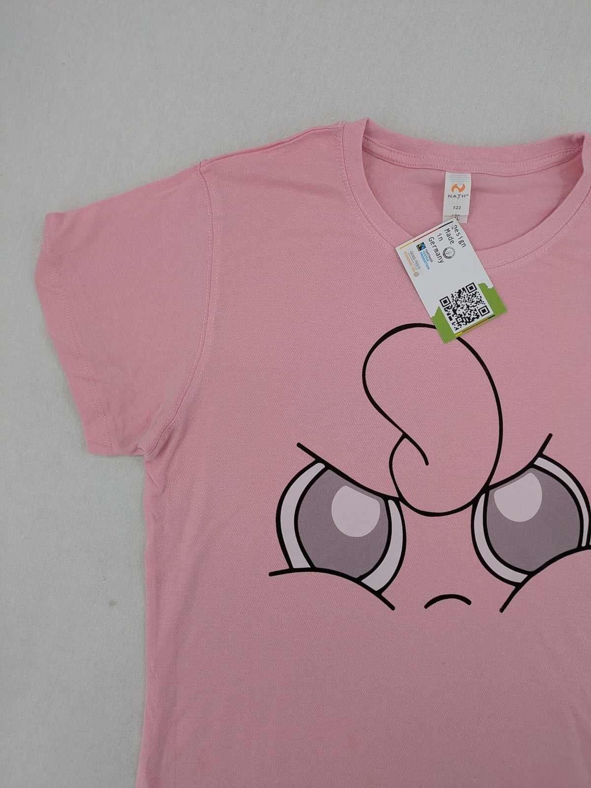 Baumwolle multi graphic t-shirt pink Jigglypuff print classic crew neck short sleeves