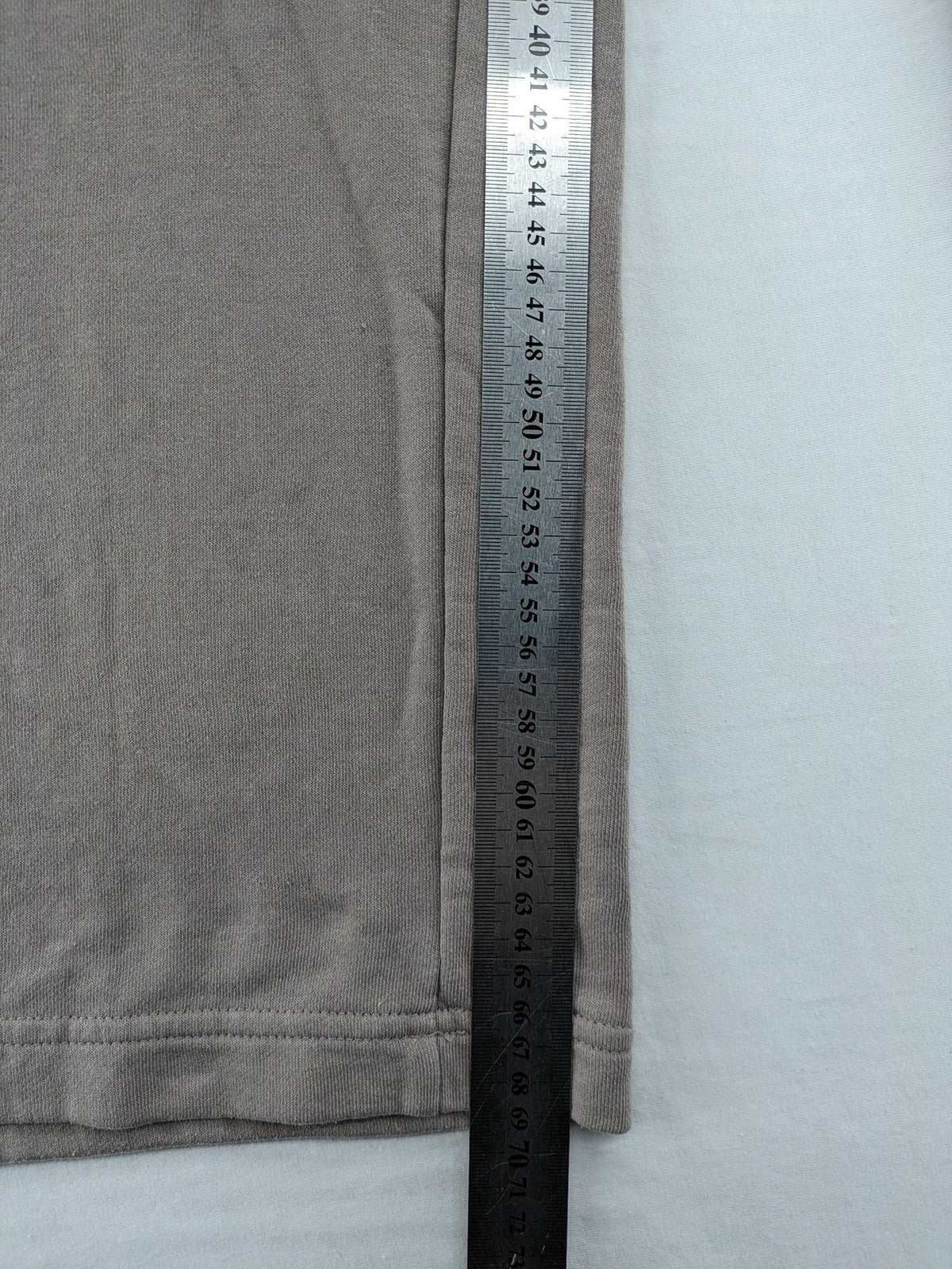 H&M beige jogging pants wide leg elastic waistband soft cotton blend