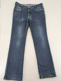 Joker blue straight jeans 5-pocket design durable cotton regular fit