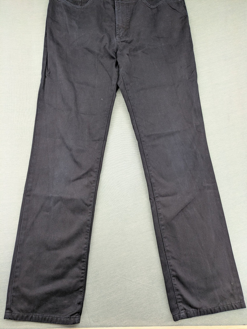 Joker black straight jeans five-pocket design with prominent stitching and brand details.