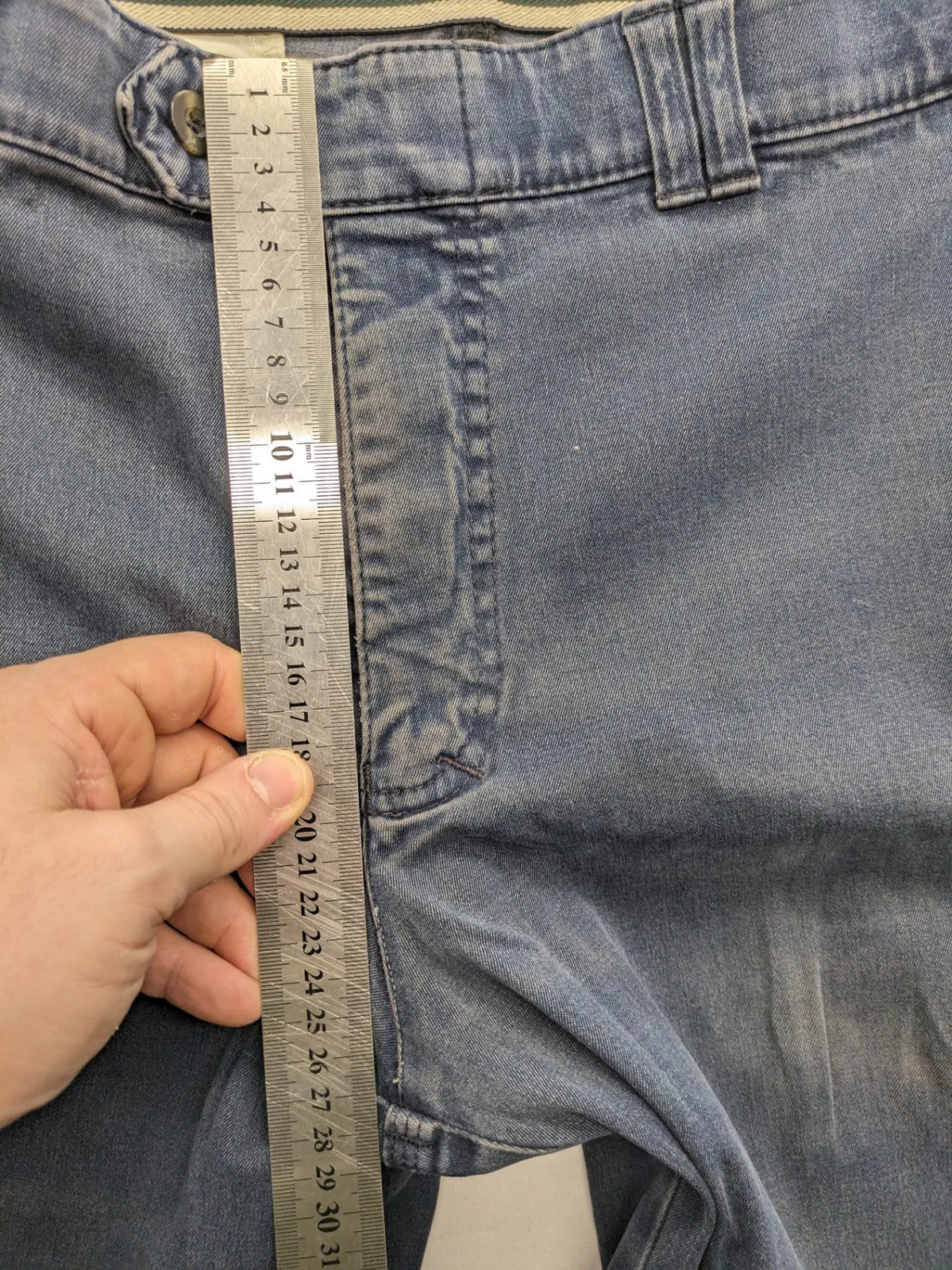 Club of Comfort blue straight jeans, stretch material, comfort fit, zip closure, practical pockets.
