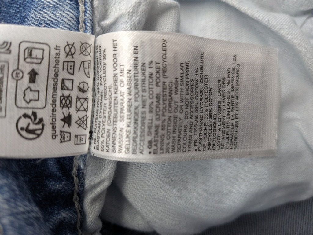 G-Star Raw blue slim fit jeans with 5-pocket design and light wash denim.