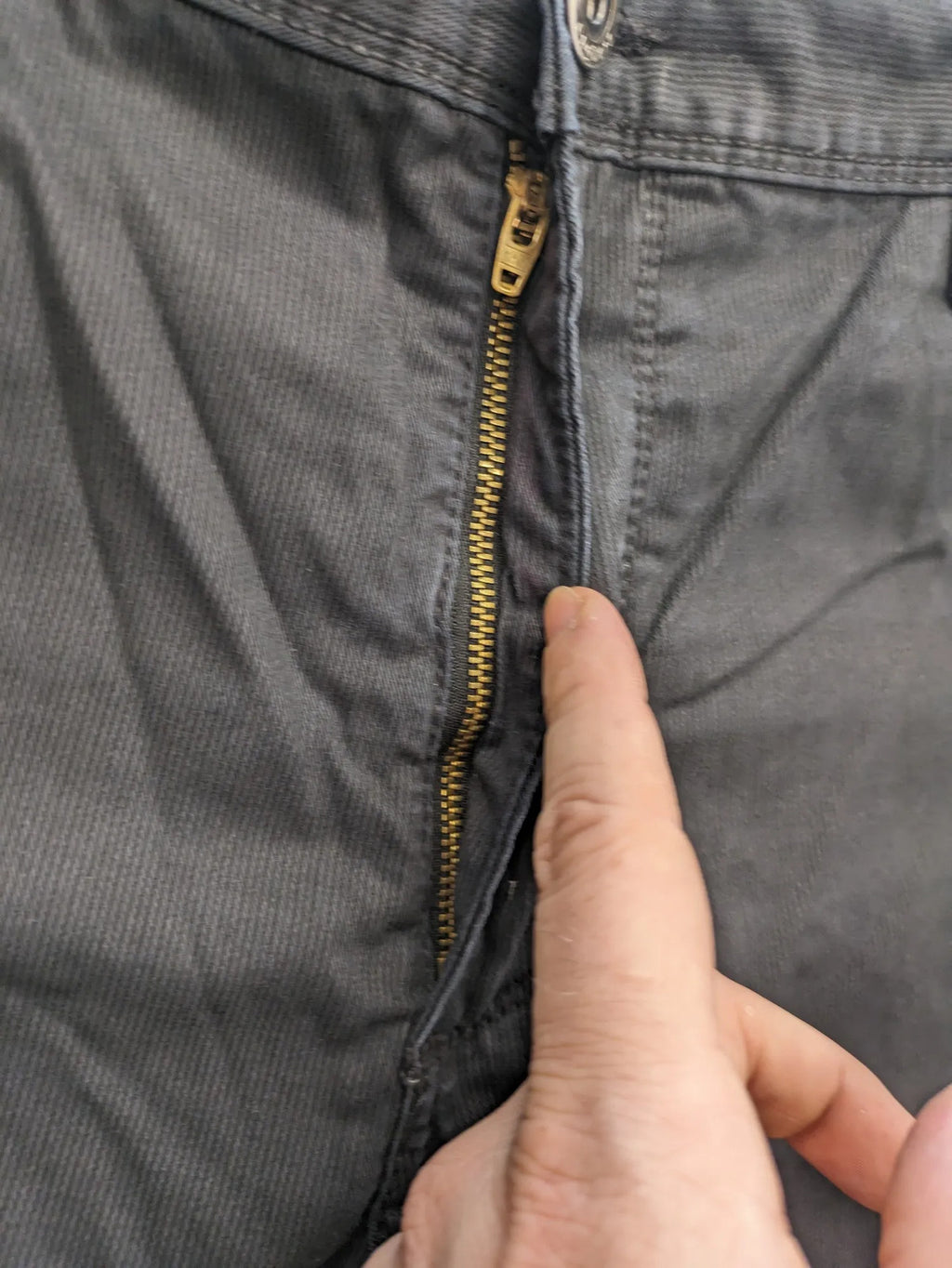 Engbers grey chino pants regular fit five-pocket style durable fabric