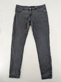 ONLY Carmakoma grey skinny fit jeans with subtle washed look and stretch denim material.