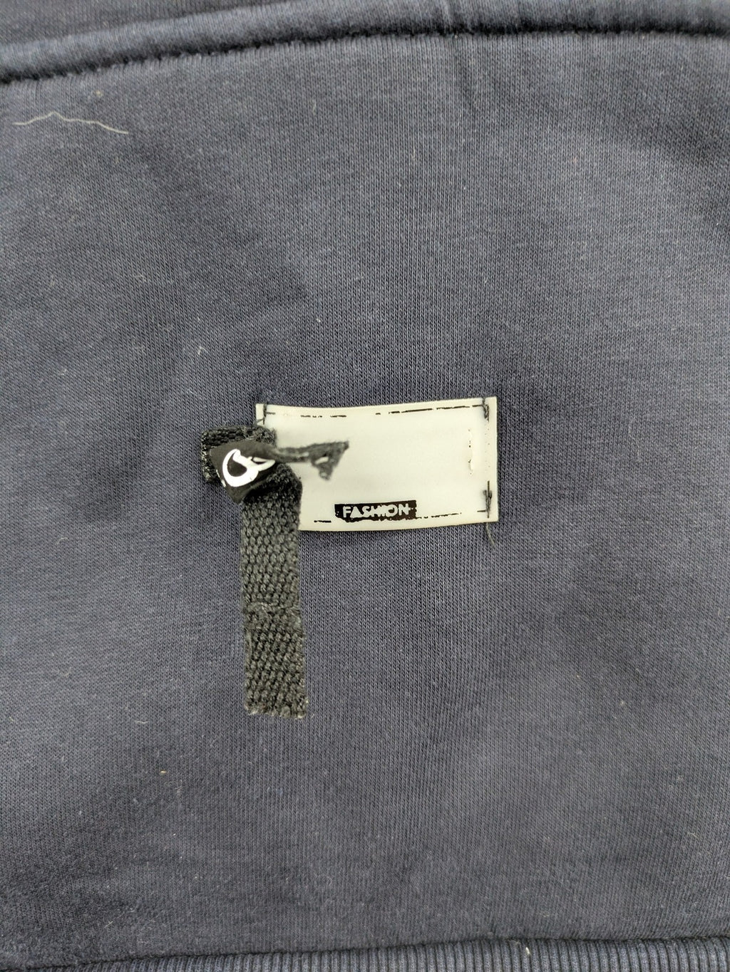 Bahamax zip-through hoodie grey with green hood, "Life To Short" print, and unique sleeve embroidery.