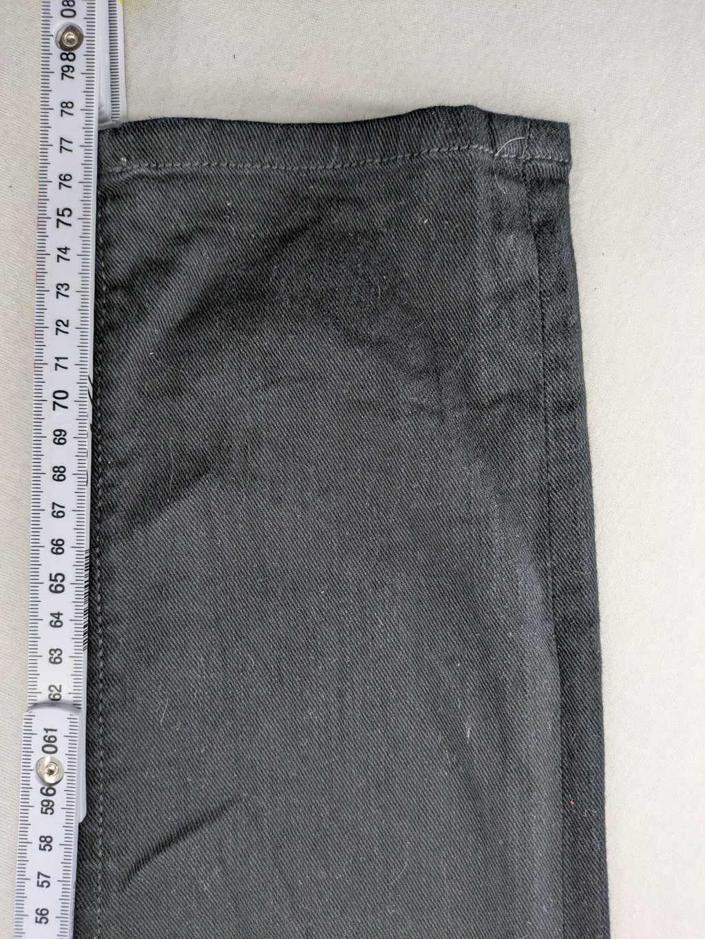 Diesel black Thommer Slim jeans with classic 5-pocket design and stretch material.