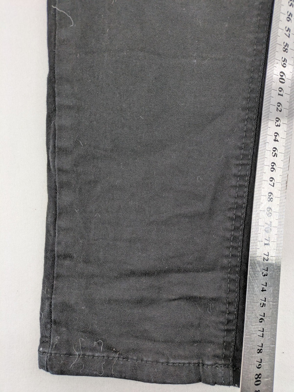 s.Oliver black slim fit jeans with low rise and classic design details.