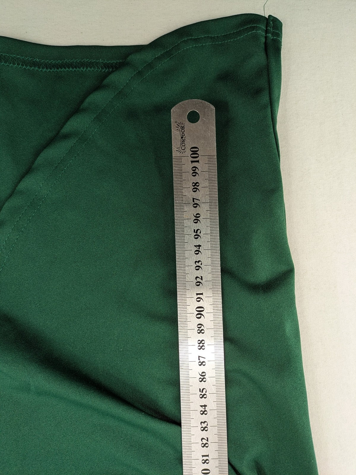Bridal Party Dress green wrap dress V-neck cut-out detail with flutter sleeves