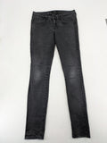 zero straight jeans black grey washed look classic 5-pocket design stretchy material