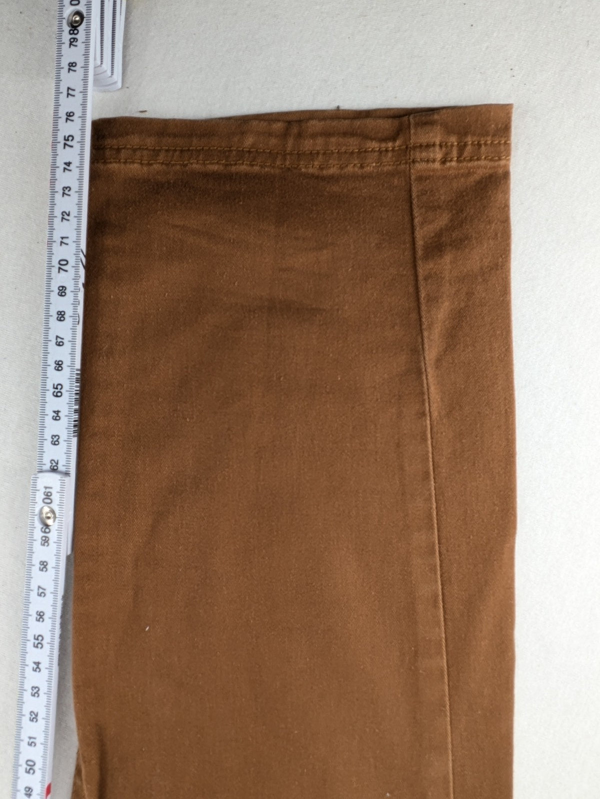 Savvy brown skinny jeans, classic 5-pocket design, made from cotton stretch twill.