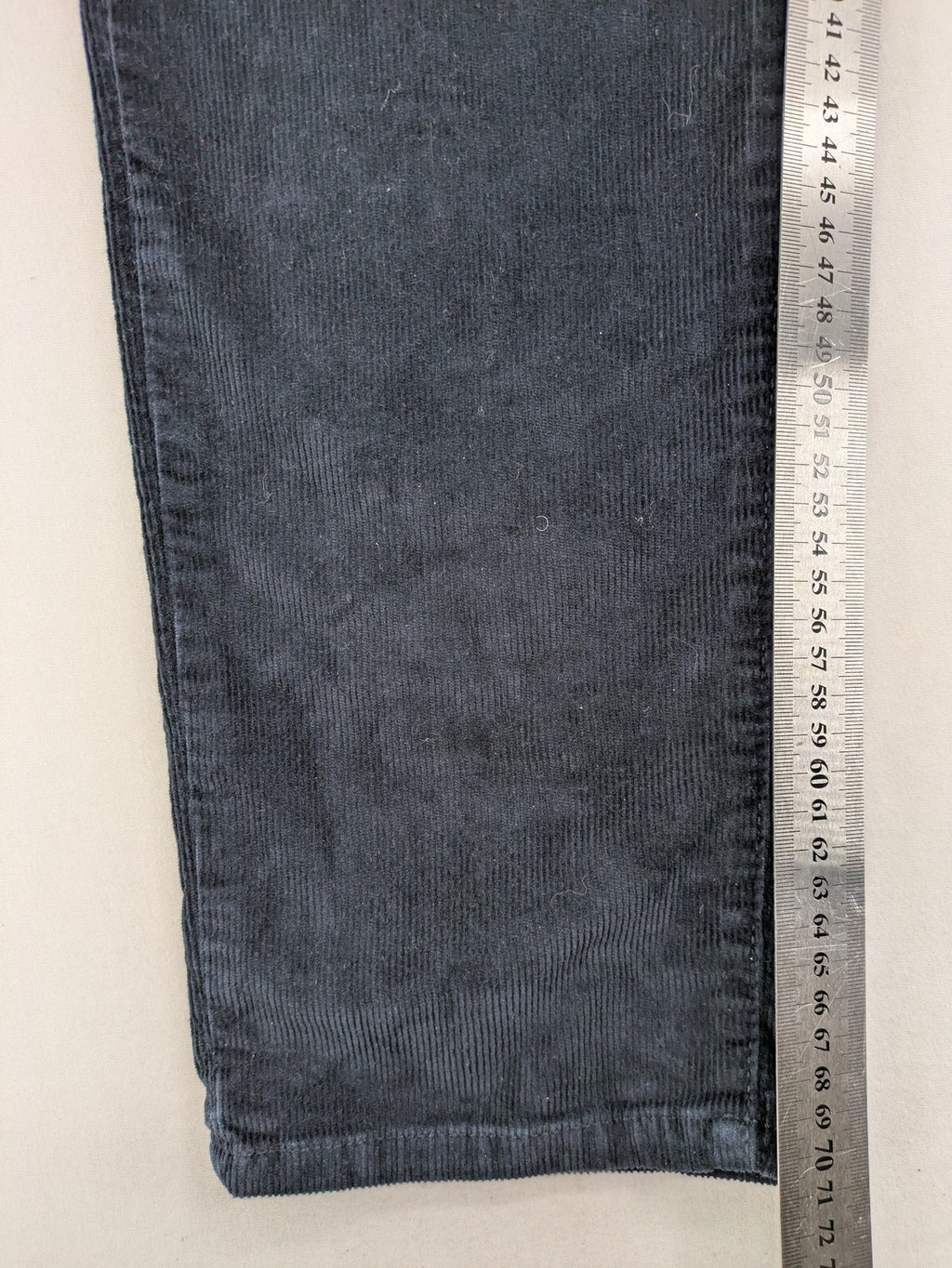 Pierre Cardin grey tapered cord trousers 5-pocket design soft cotton blend