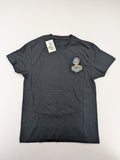 Dragon Ball Z grey t-shirt featuring Super Saiyajin Goku collage graphic design.