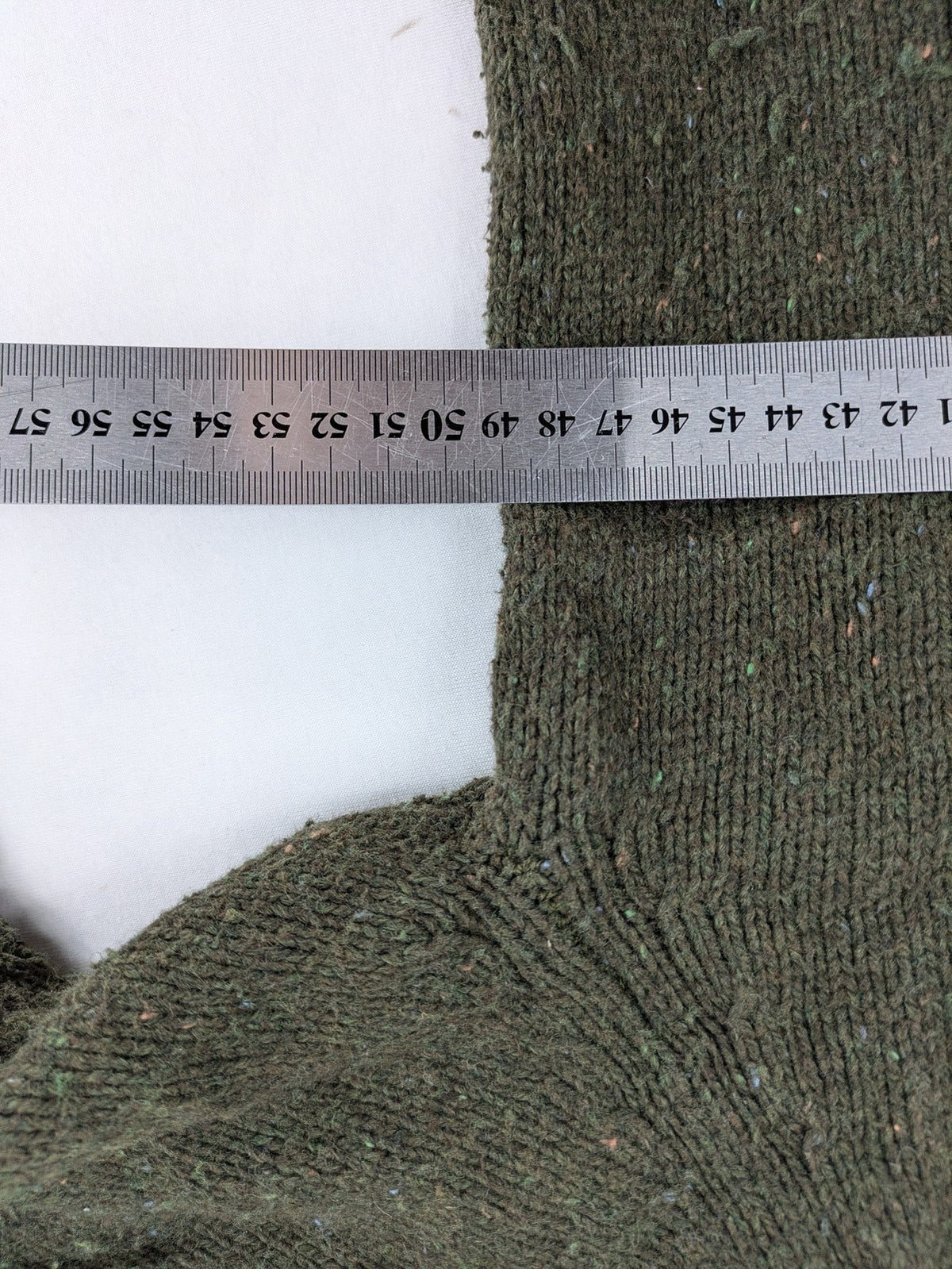 Gap Kids green turtle neck jumper with quarter zip and textured knit details.