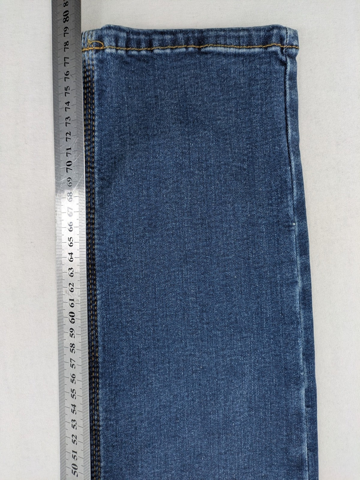 LTB blue straight jeans mid rise slim straight fit with stretch denim material
