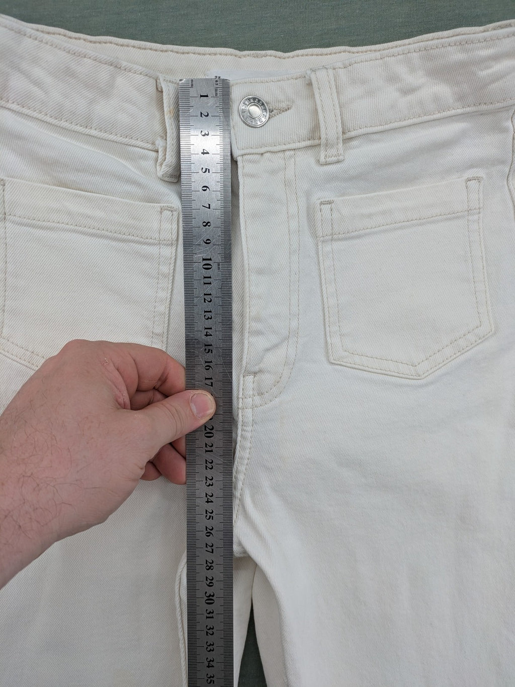 MNG pink straight jeans high waist wide leg cotton with classic pockets and zipper.