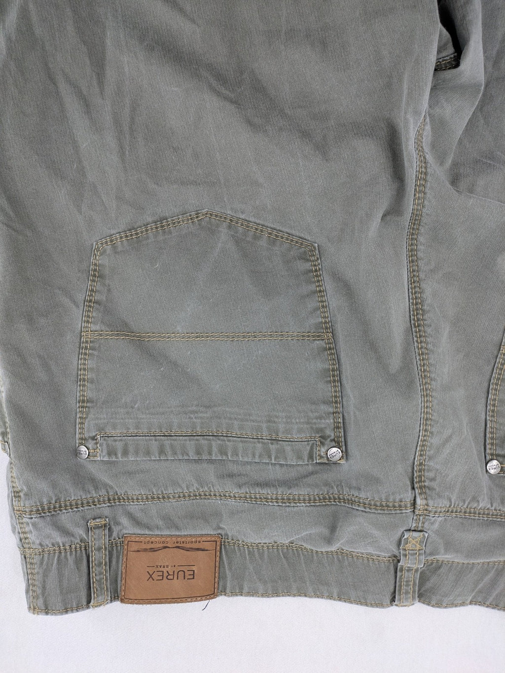 Eurex by Brax grey chinos, classic fit, made from cotton-stretch blend.