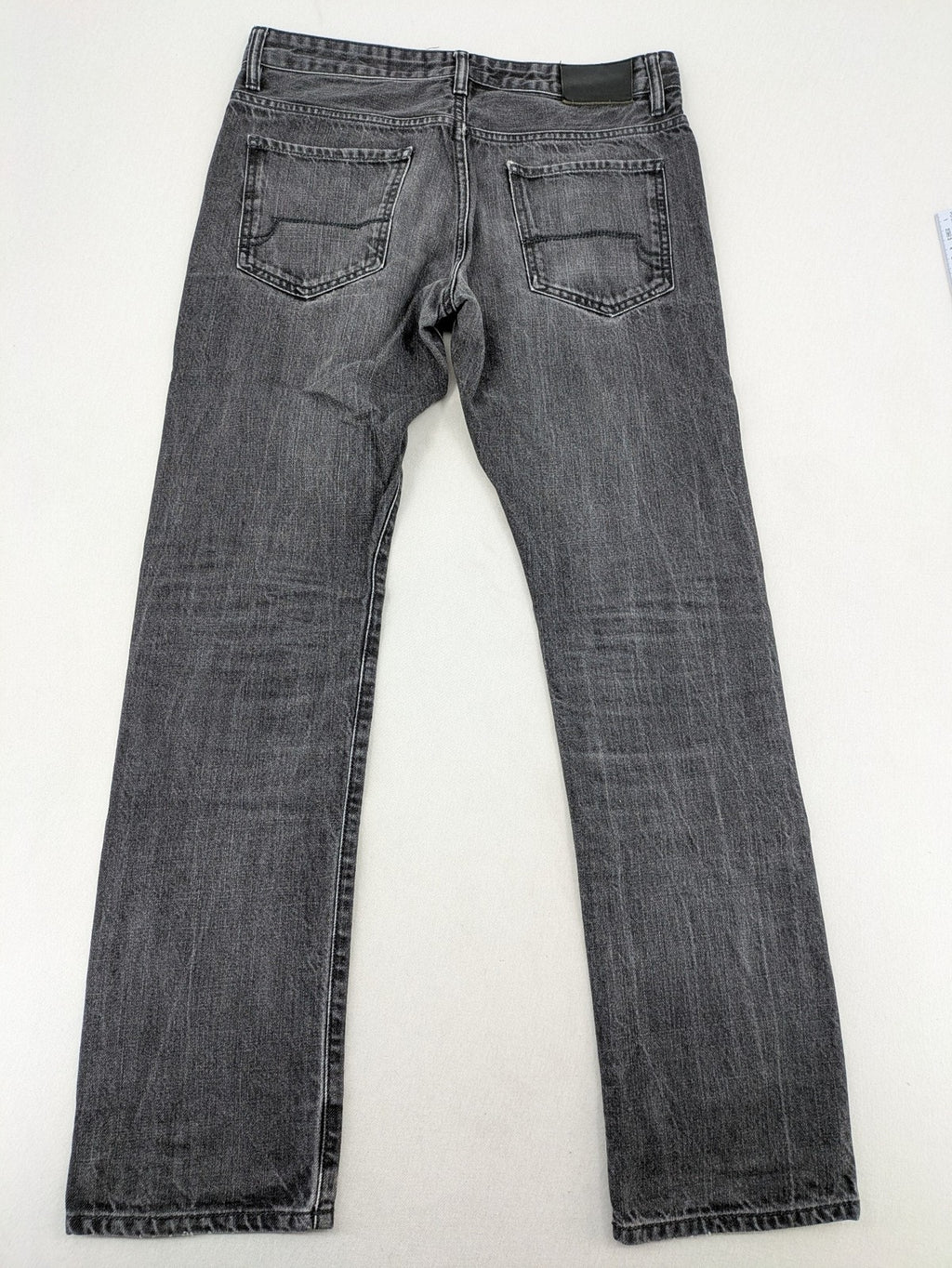 Blueridge grey straight jeans classic 5-pocket design cotton with button closure