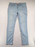 john baner blue skinny jeans classic 5-pocket design comfortable stretch denim