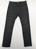 H&M Divided black skinny jeans low waist 5-pocket style with stretch denim material.