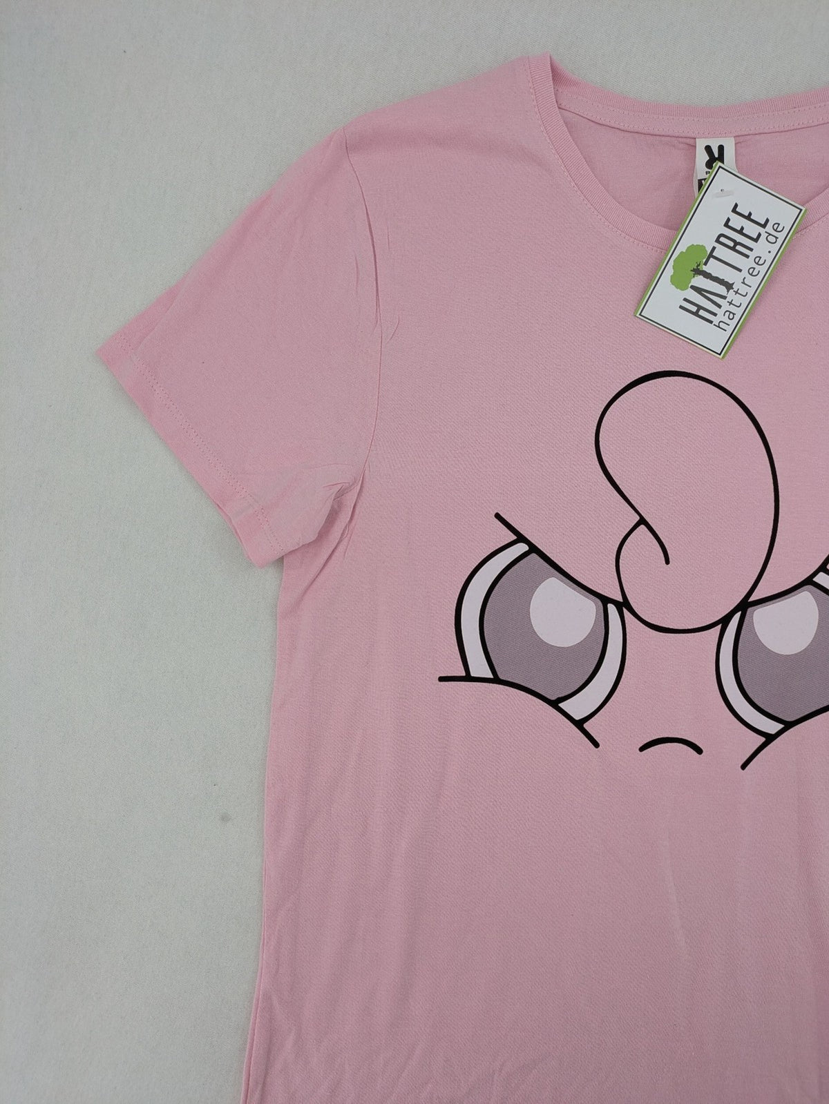 Baumwolle multi graphic tee pink Jigglypuff face design soft cotton material