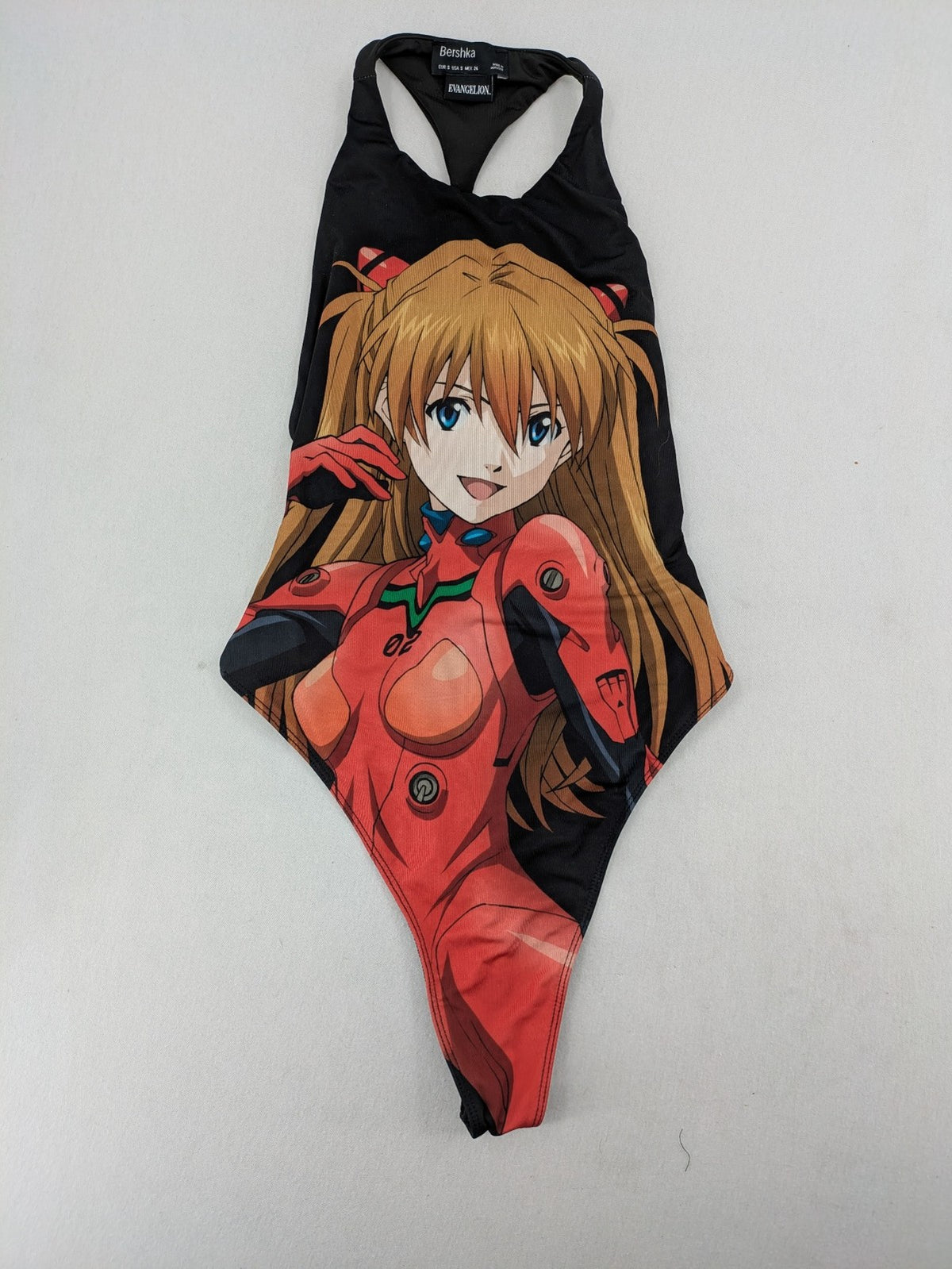 Evangelion multi co-ords featuring Asuka Langley graphic print and adjustable back ties.