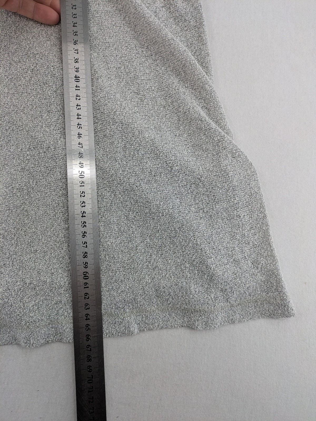 Headlands grey short sleeve polo shirt textured terry fabric with chest pocket.