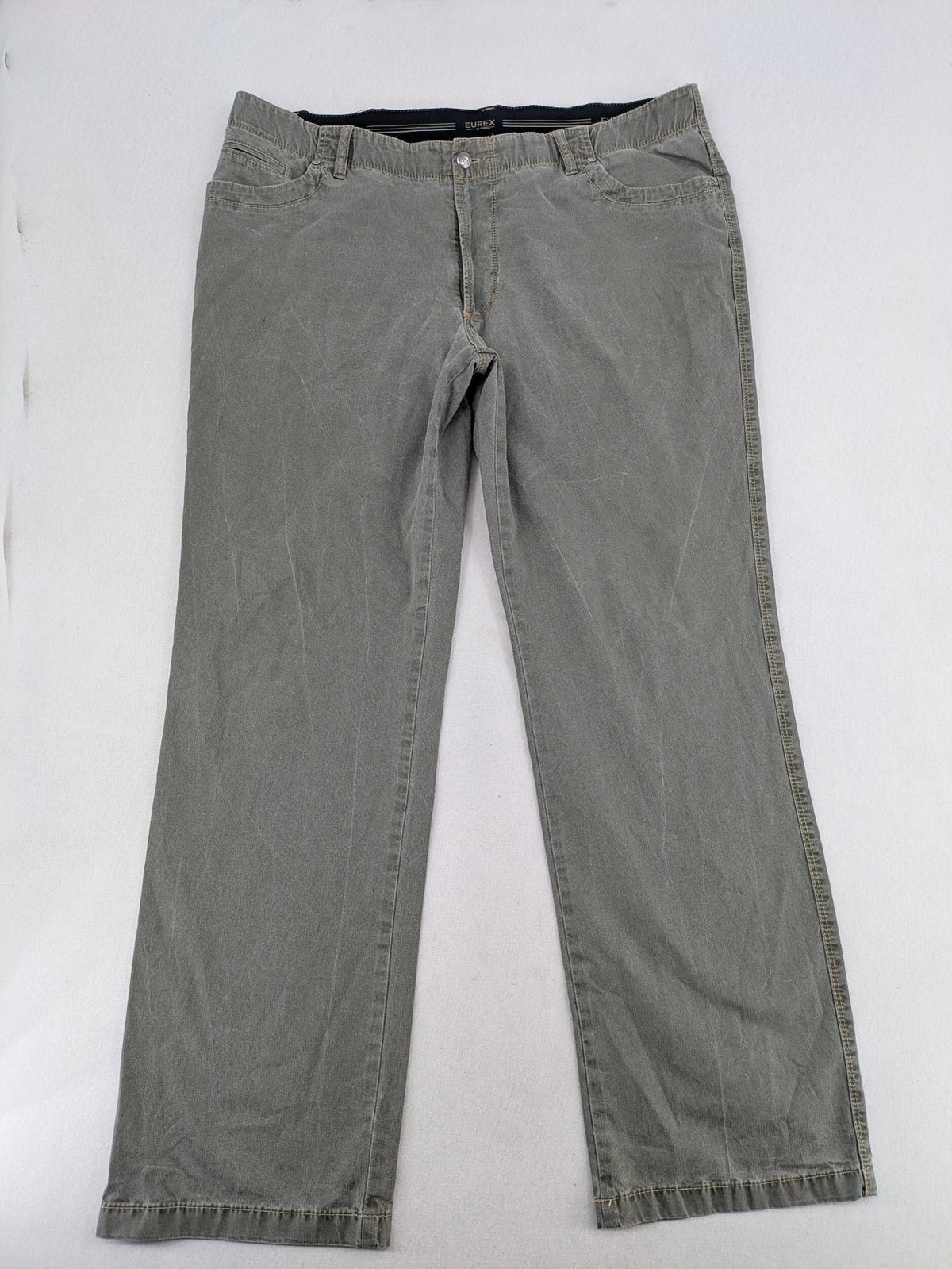 Eurex by Brax grey chinos, classic fit, made from cotton-stretch blend.