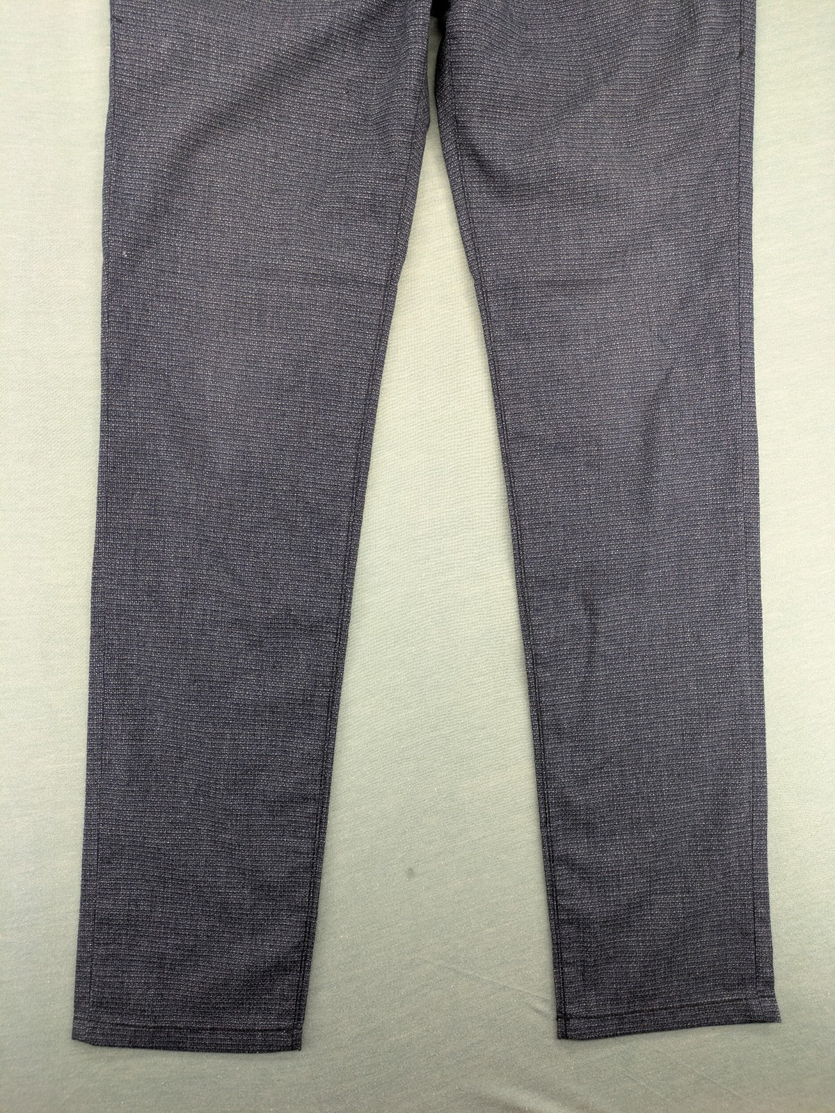 Tom Tailor Denim pink chino pants straight fit textured fabric