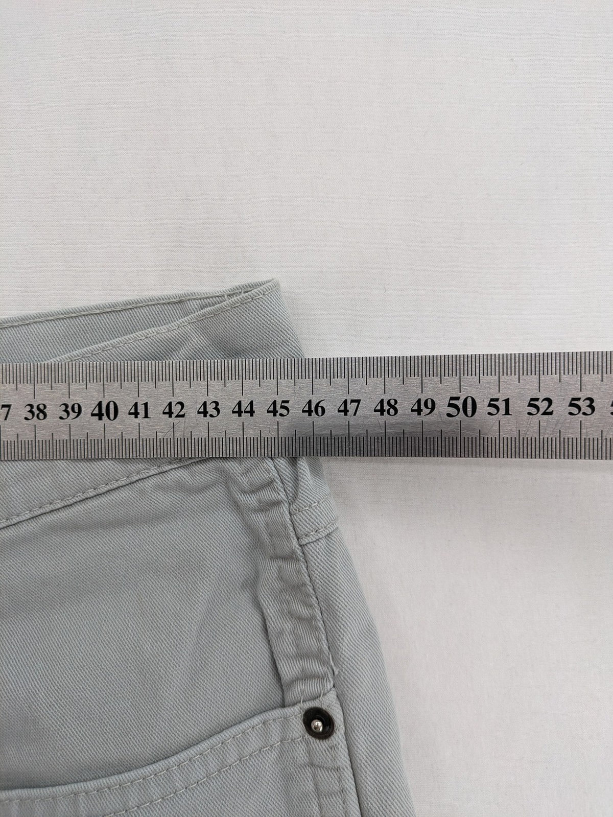 RIO PECOS grey shorts cotton-lycra blend with button closure and practical pockets