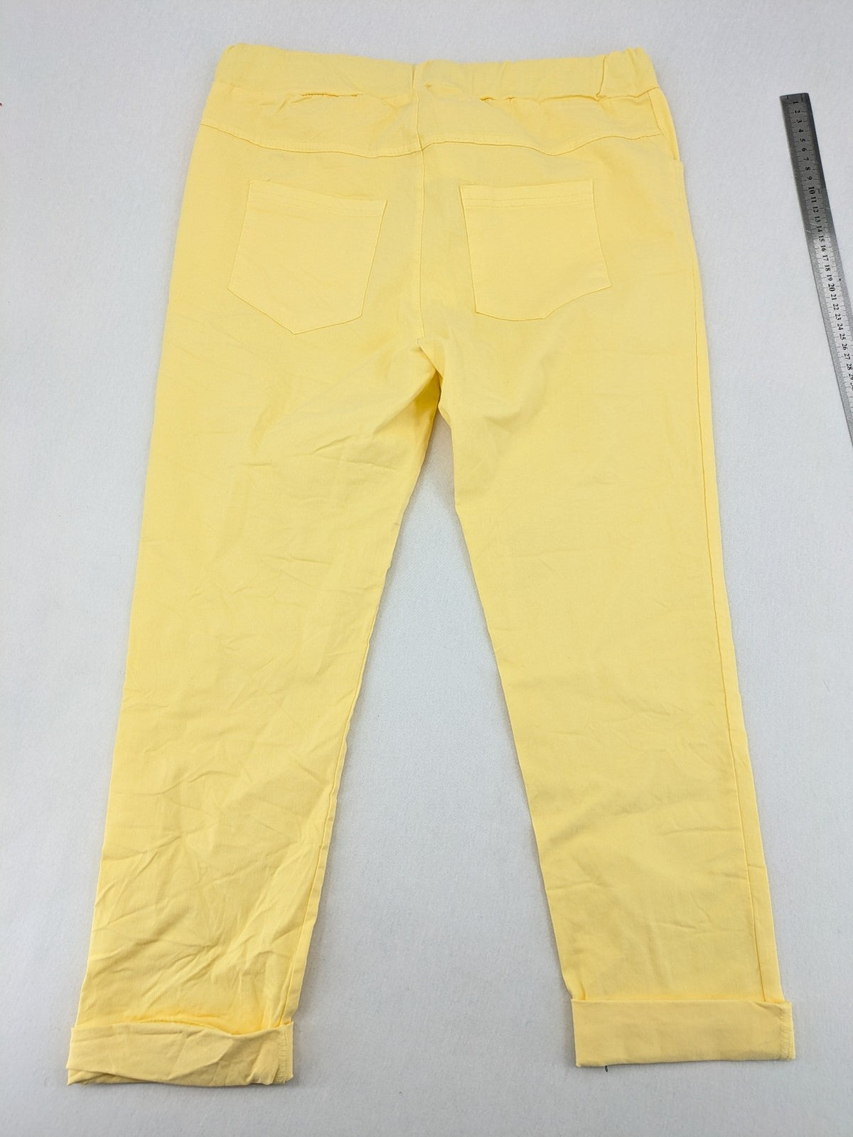 Pink Cherry pink pants soft stretch viscose with adjustable drawstring waistband.