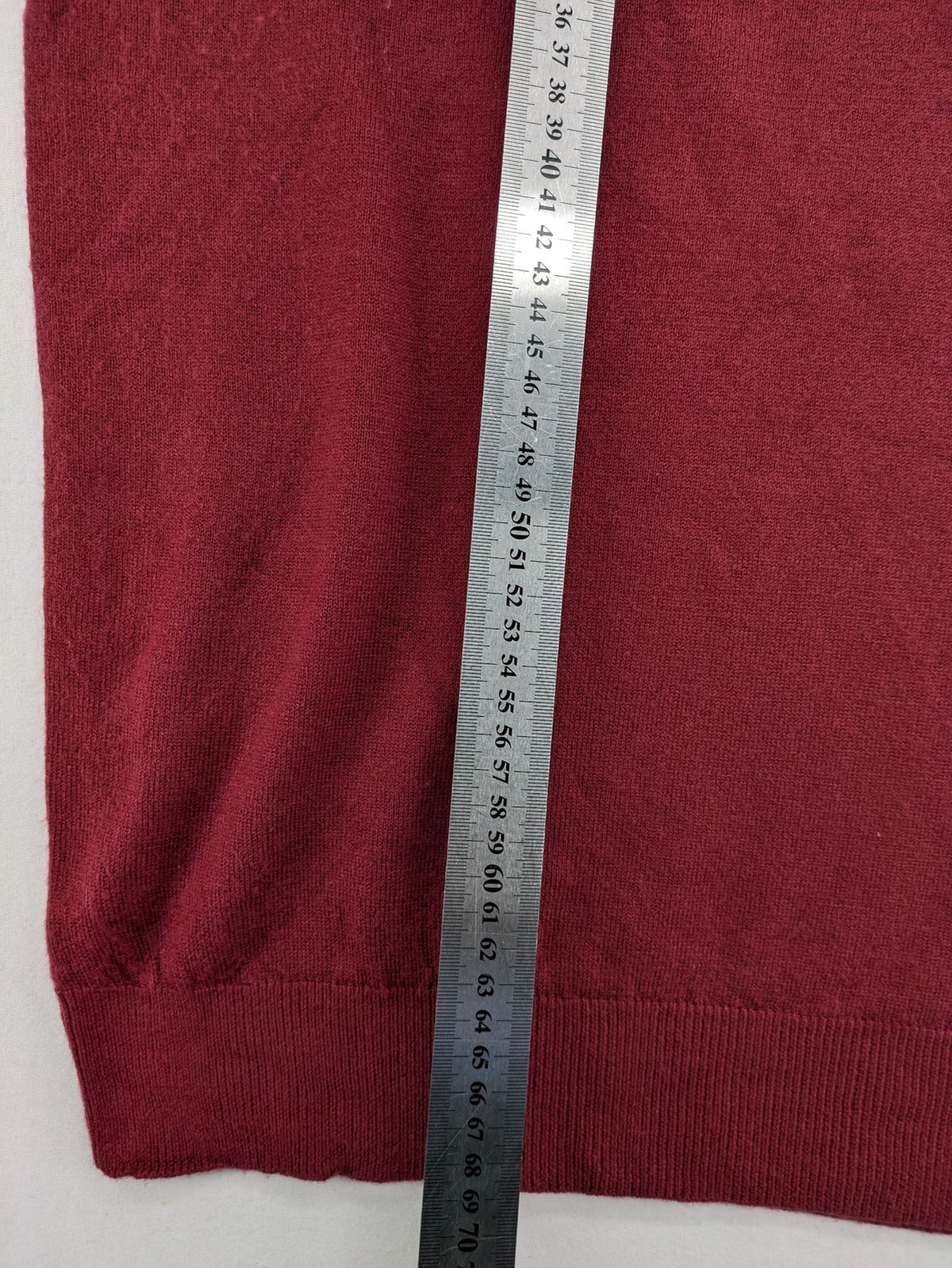 Blue Seven turtle neck jumper burgundy red soft knit round neck design