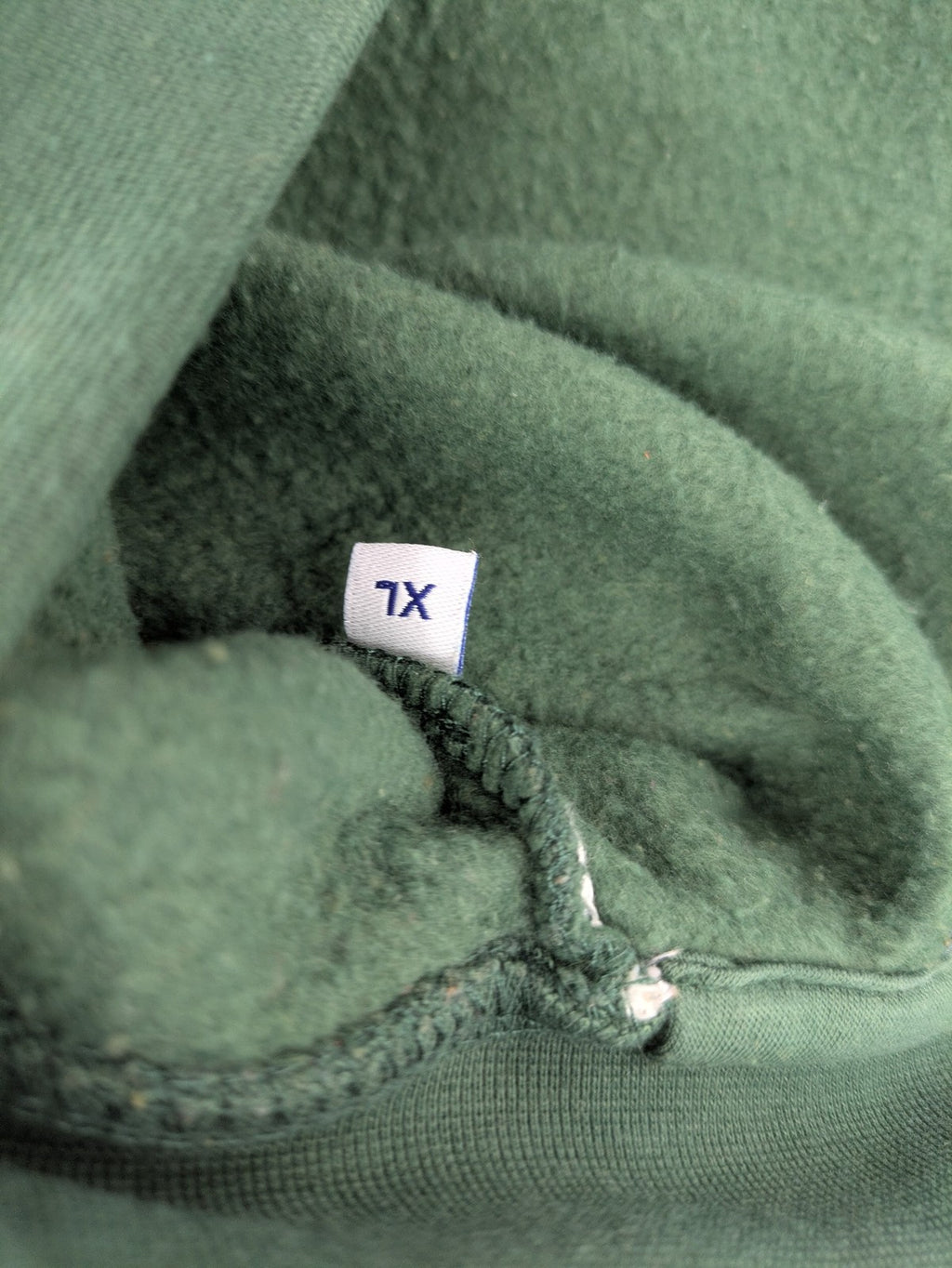 Jack & Jones Originals green vest with embroidered Athletic Club 1990 logo and V-neck.