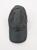 Dormakaba grey baseball cap 6-panel design with white embroidered logo and adjustable strapback.