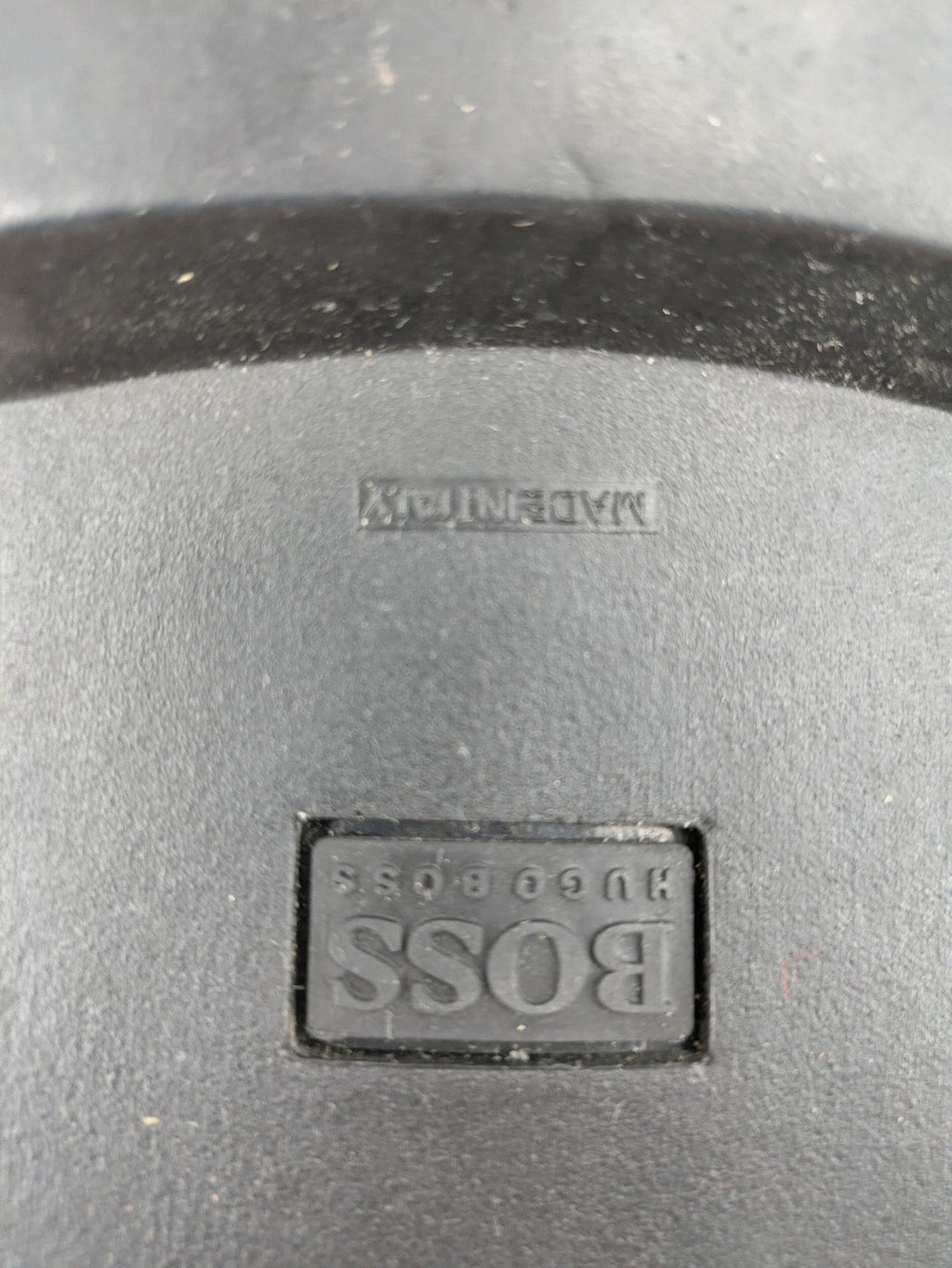 BOSS Hugo Boss brown deck shoes genuine leather classic design made in Italy.