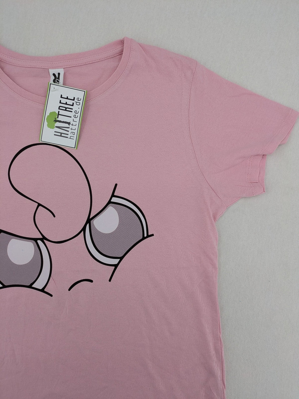 Pokémon pink t-shirt featuring large Jigglypuff graphic and comfortable fit.