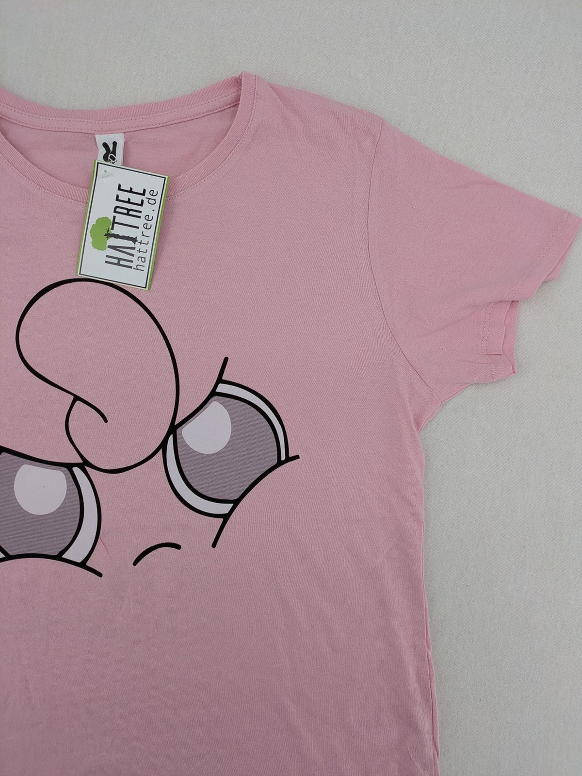Pokémon pink t-shirt featuring large Jigglypuff graphic and comfortable fit.