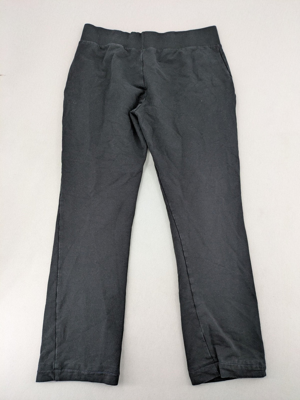 Manguun Sports grey jogger pants soft cotton blend with subtle logo embroidery and elastic waistband.
