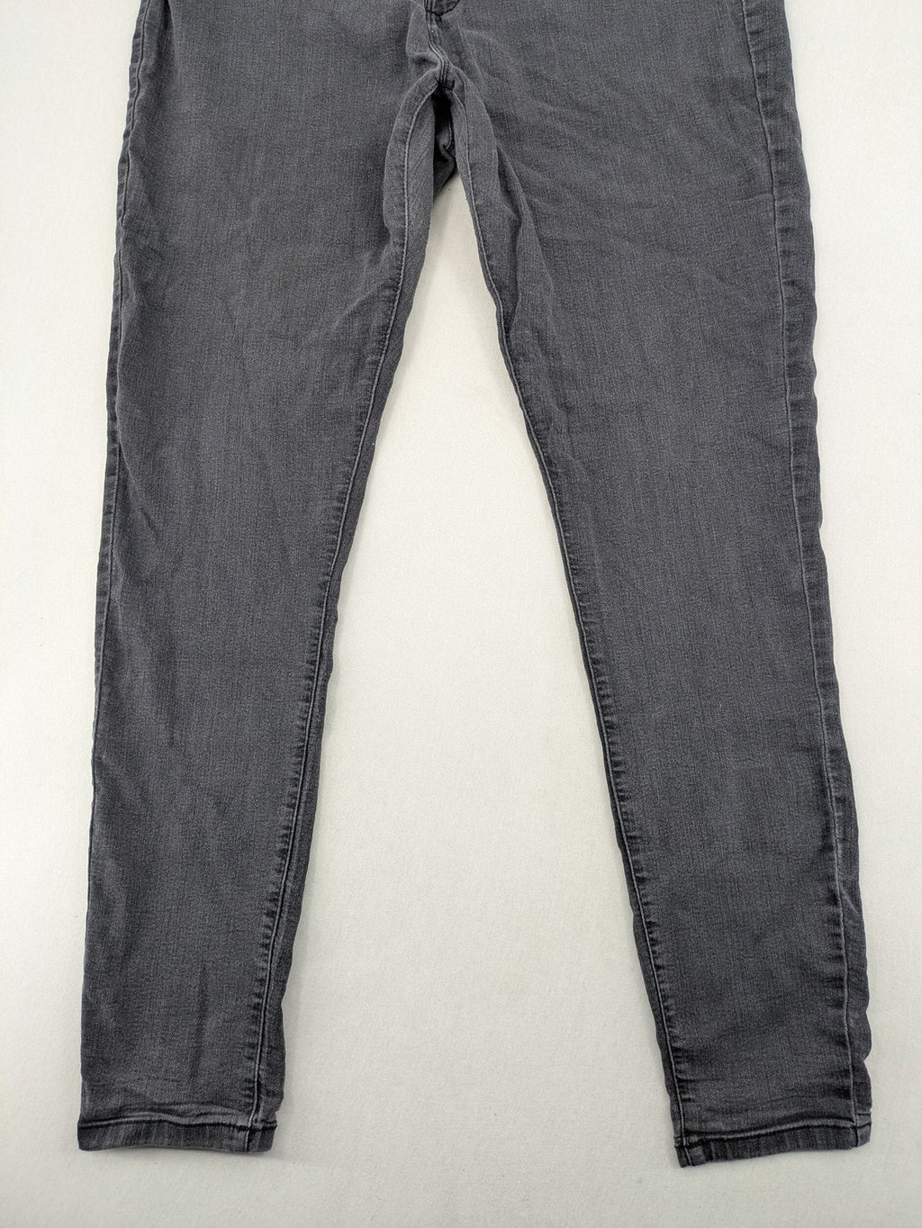 ONLY Carmakoma grey skinny fit jeans with subtle washed look and stretch denim material.