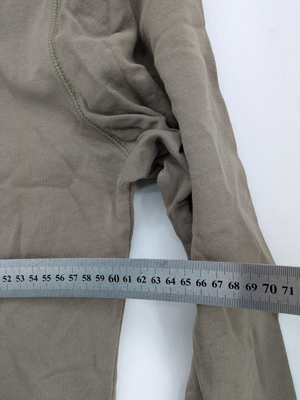 Tony Brown brown turtle neck jumper with embroidered logo and zip button placket.