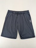 Livergy blue sweatshorts with embroidered "Blue Water Champion" logo and adjustable drawstring.