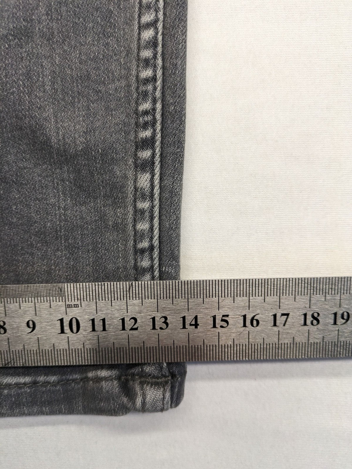 Comma grey skinny jeans washed look stretch denim casual identity