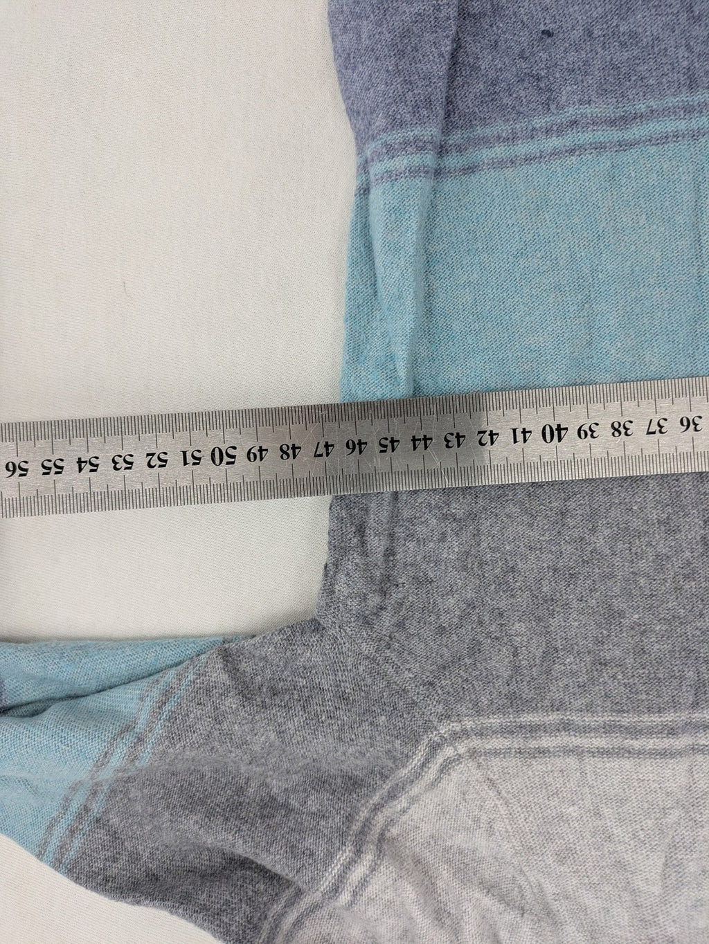 Gerry Weber turtle neck jumper multi-coloured striped pattern soft cashmere blend