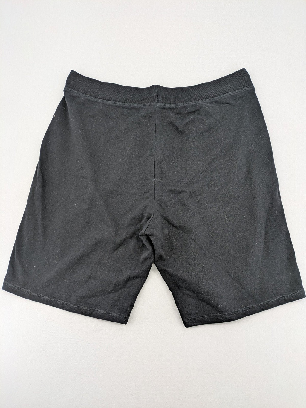 Crivit black sweatshorts cotton blend with elastic waistband and side pockets.