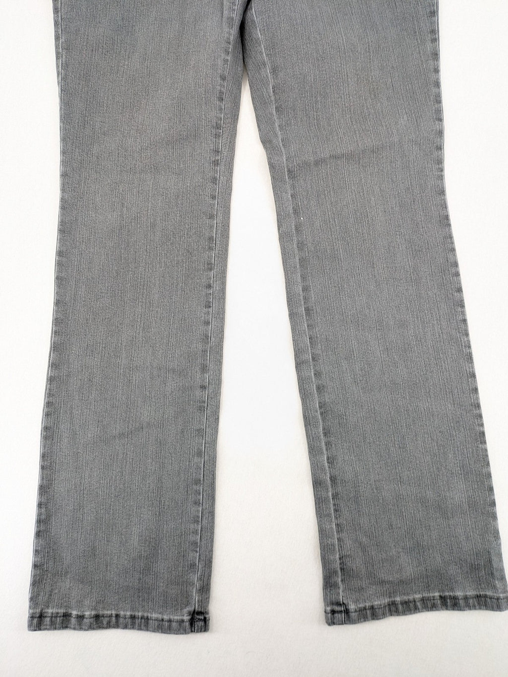 Zerres grey straight jeans slim fit comfort waistband cotton blend material