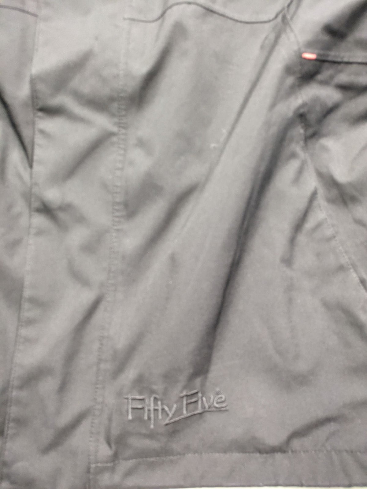 Fifty Five black outdoor jacket FIVE-TEX technology, full zip, stylish design.