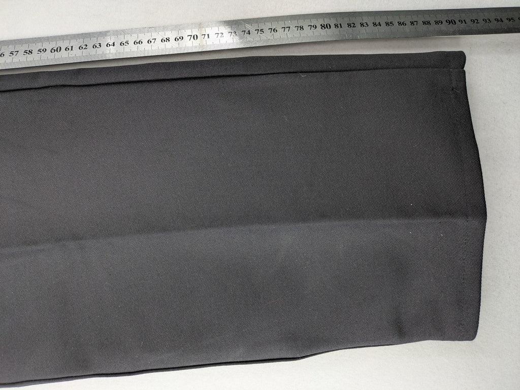 FHB hunting pants grey with double zipper and leather reinforcements, made from 100% cotton.